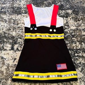 Firefighter Halloween Dress (Size S)